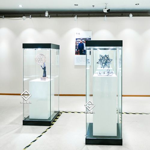 模型展示柜台玉器展柜玻璃柜子透明博物馆文物陈列柜单品展览柜台